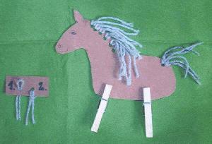 Как сделать лошадку оригами