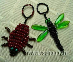 Божья коровка и стрекоза