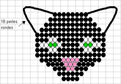 Схема бисероплетения пантеры