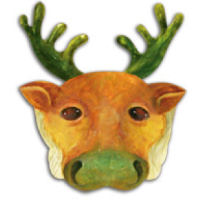 Маска северного оленя