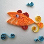 Квиллинг-рыбка