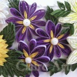 Цветы в технике квиллинг