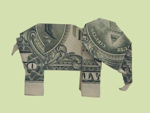 Слон из доллара