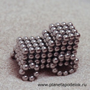 Трактор из шариков неокуб