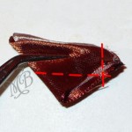 сложить пополам