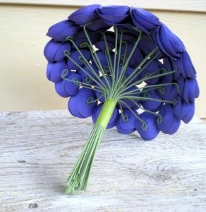 Букет, фото снизу