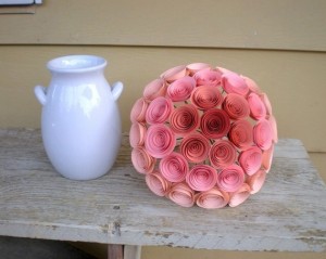 Розовые цветки в букете