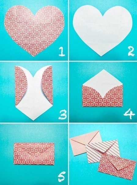 Как сделать конверт из бумаги? 6 интересных идей