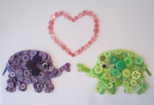 Свидание двух слоников