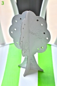 Приклейте половинки друг к другу