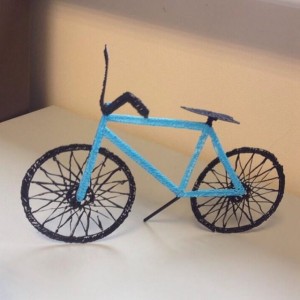Велосипед сделанный 3D ручкой
