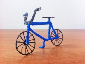 Велосипед сделанный 3D ручкой